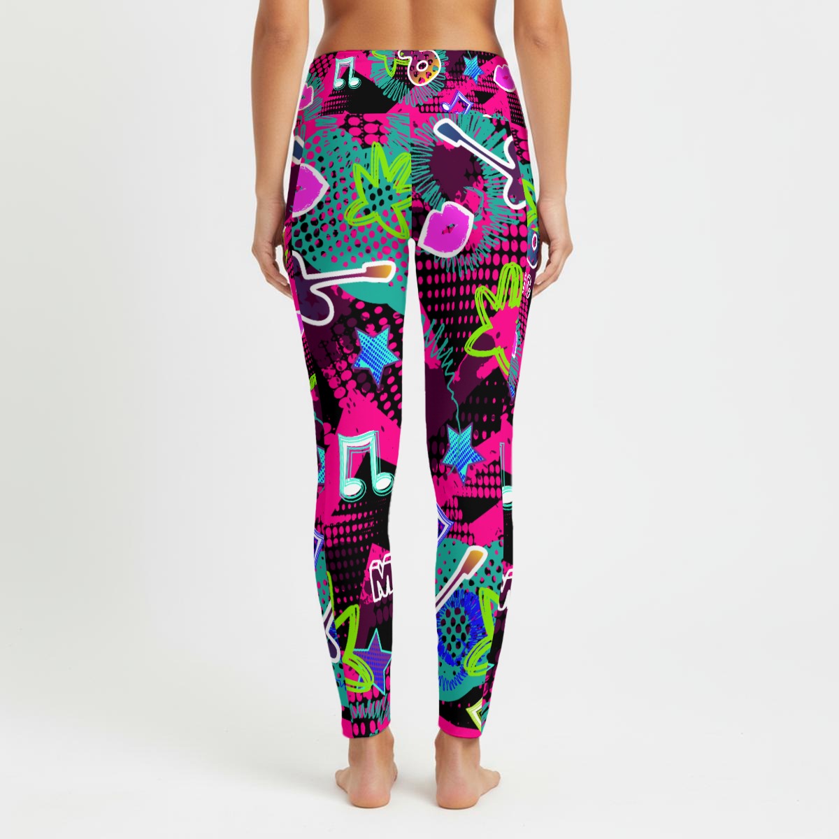 Women's High Waist Leggings With Side Pocket - Image 2