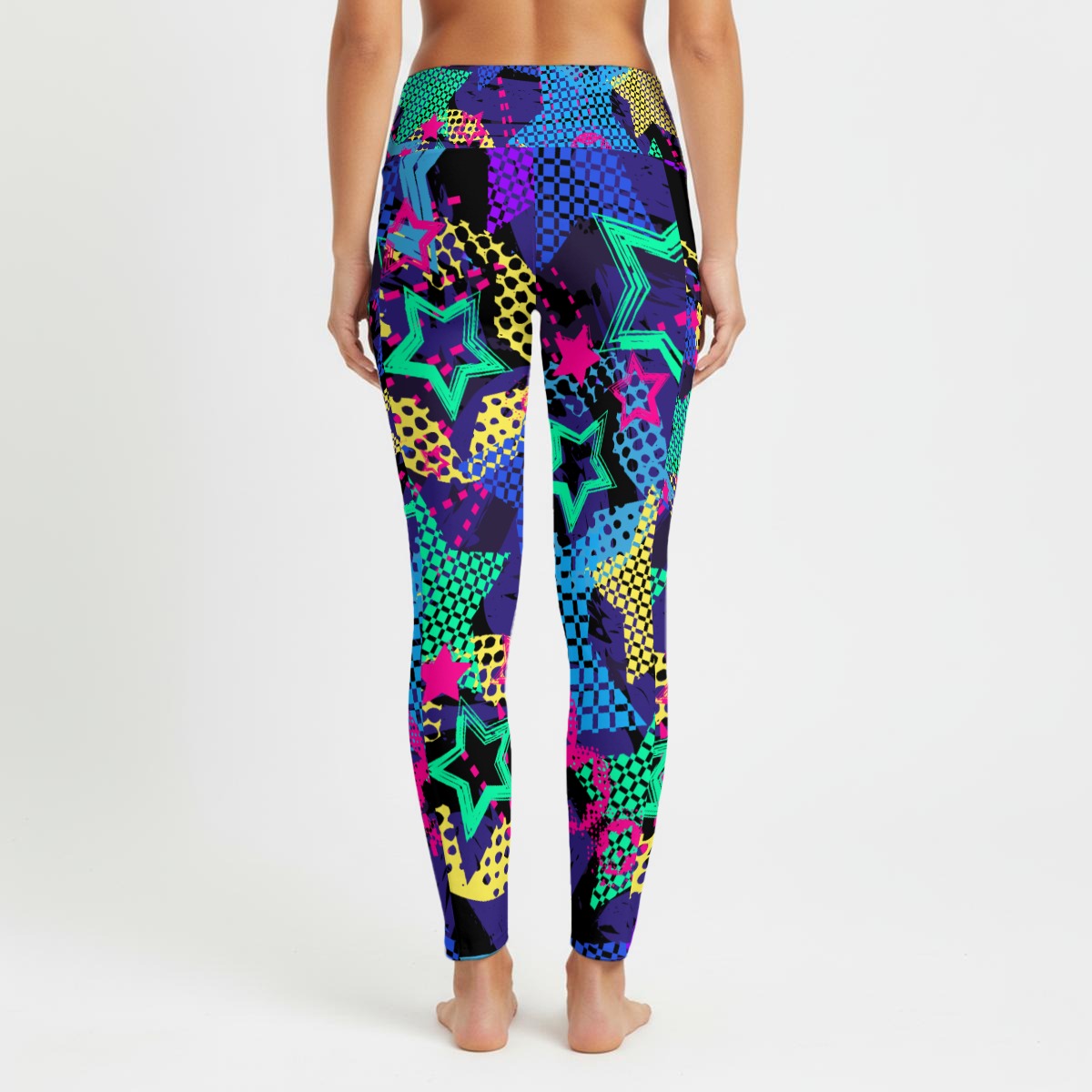 Women's High Waist Leggings With Side Pocket - Image 2