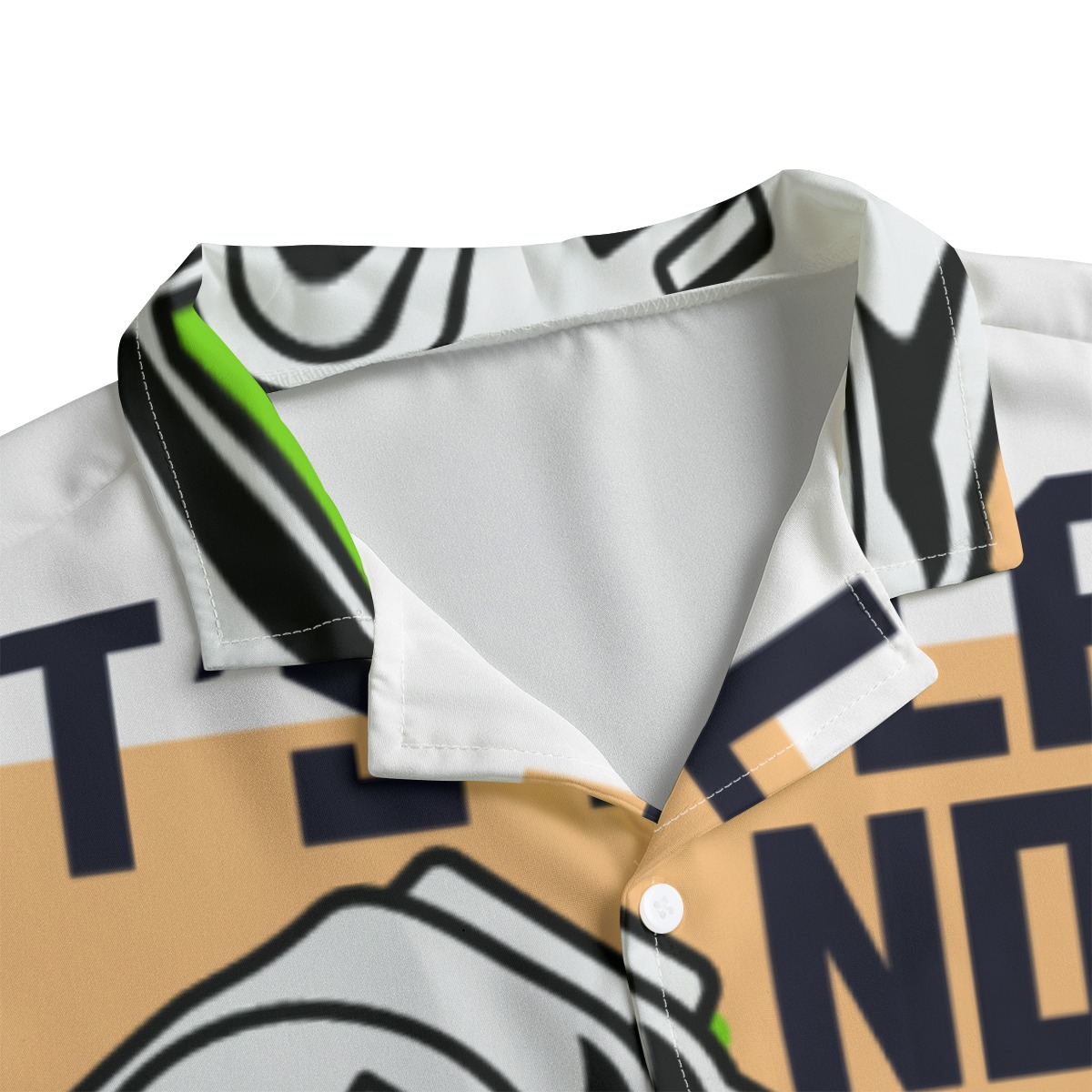 Men's Hawaiian Shirt With Button Closure - Image 3