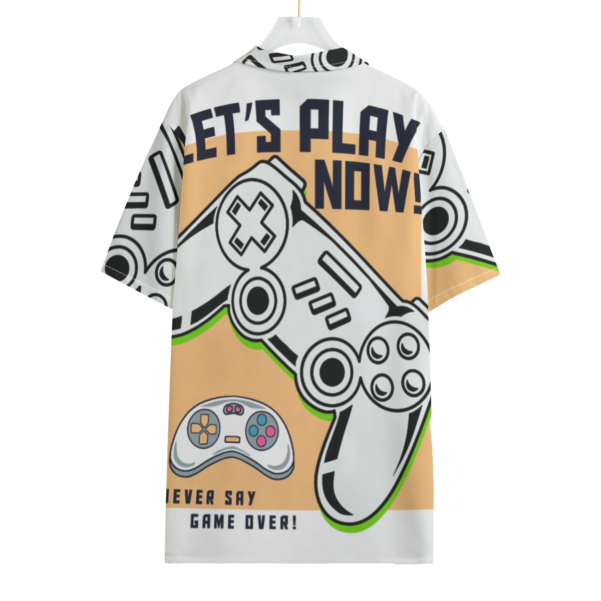 Men's Hawaiian Shirt With Button Closure - Image 2